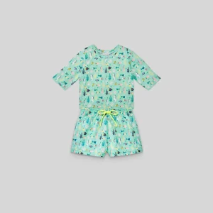 BAÑADOR NIÑO INFANTIL FONDO MARINO C/ CAMISETA