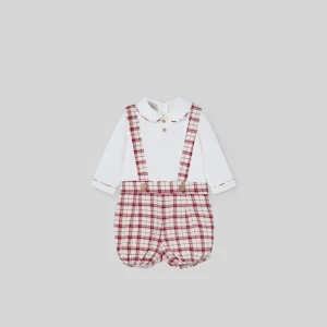 CONJ. CAMISA Y SHORT C/TIRANTES "ACEBO"