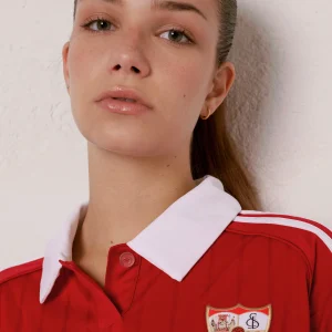Camiseta mujer 2ª Sevilla FC 25/26 roja