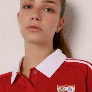 Personalización para Camiseta mujer 2ª Sevilla FC 25/26 roja S / Red