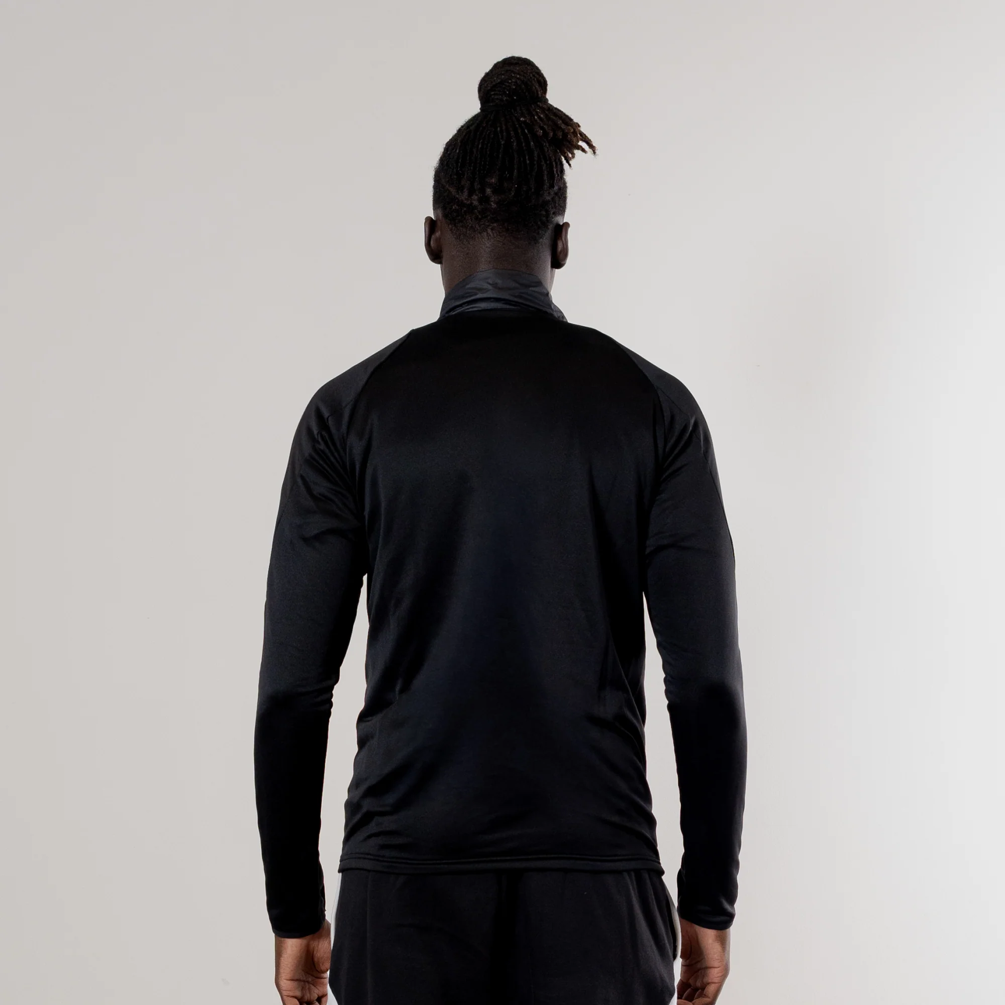 Sudadera adulto paseo Sevilla FC 25/26 negra - Imagen 4