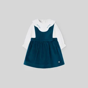 CONJ. PICHY VELVETON Y BLUSA "QUINTA"