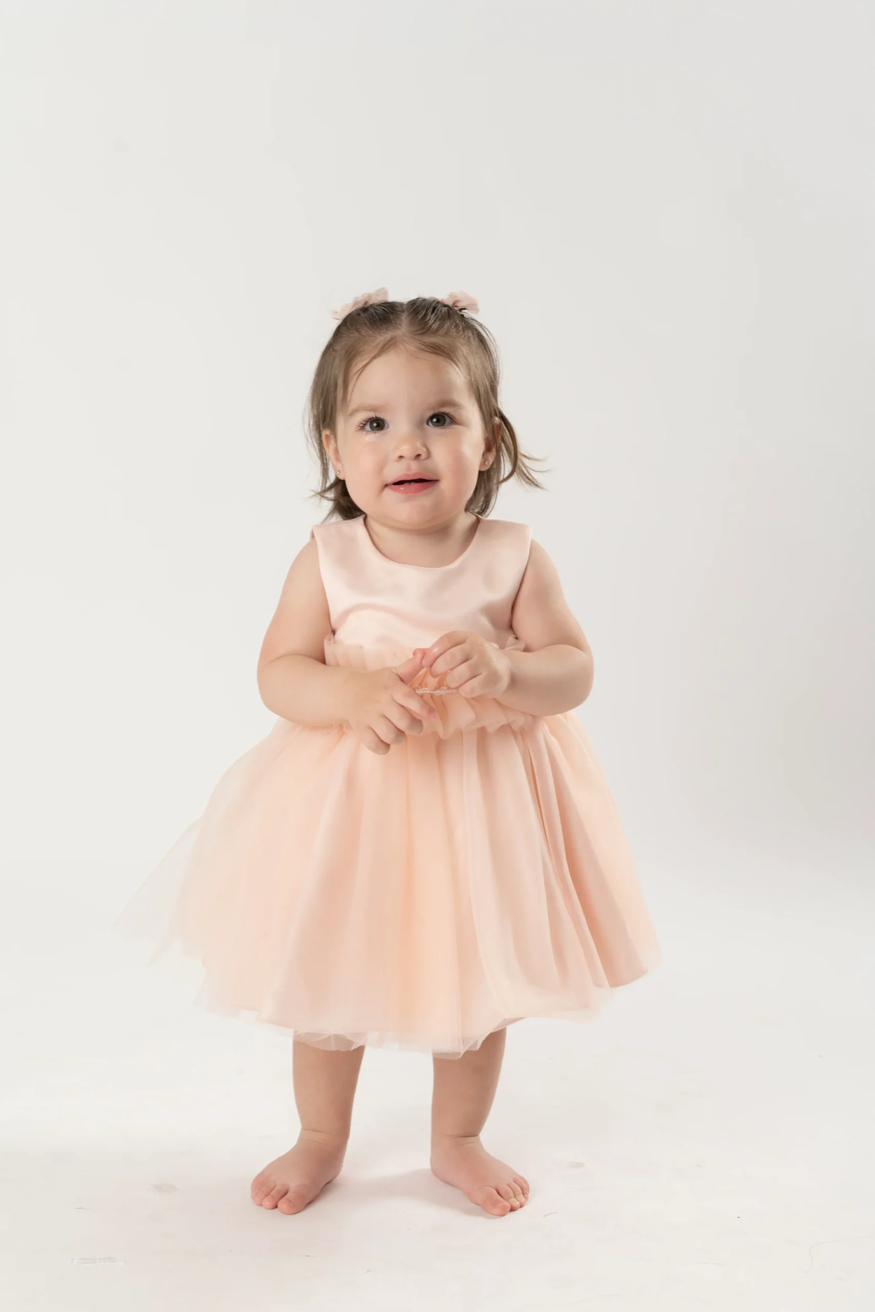 Vestido tul volantes peonia - Imagen 9