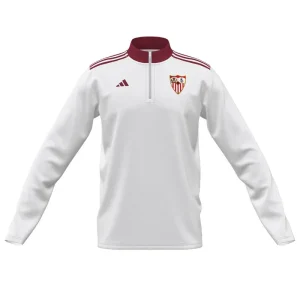 Sudadera blanca prematch niño 25/26