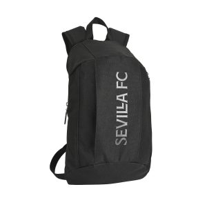 Mini Mochila negra cremallera