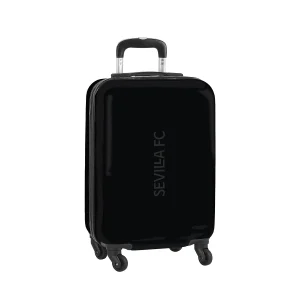 Trolley de cabina negra con escudo