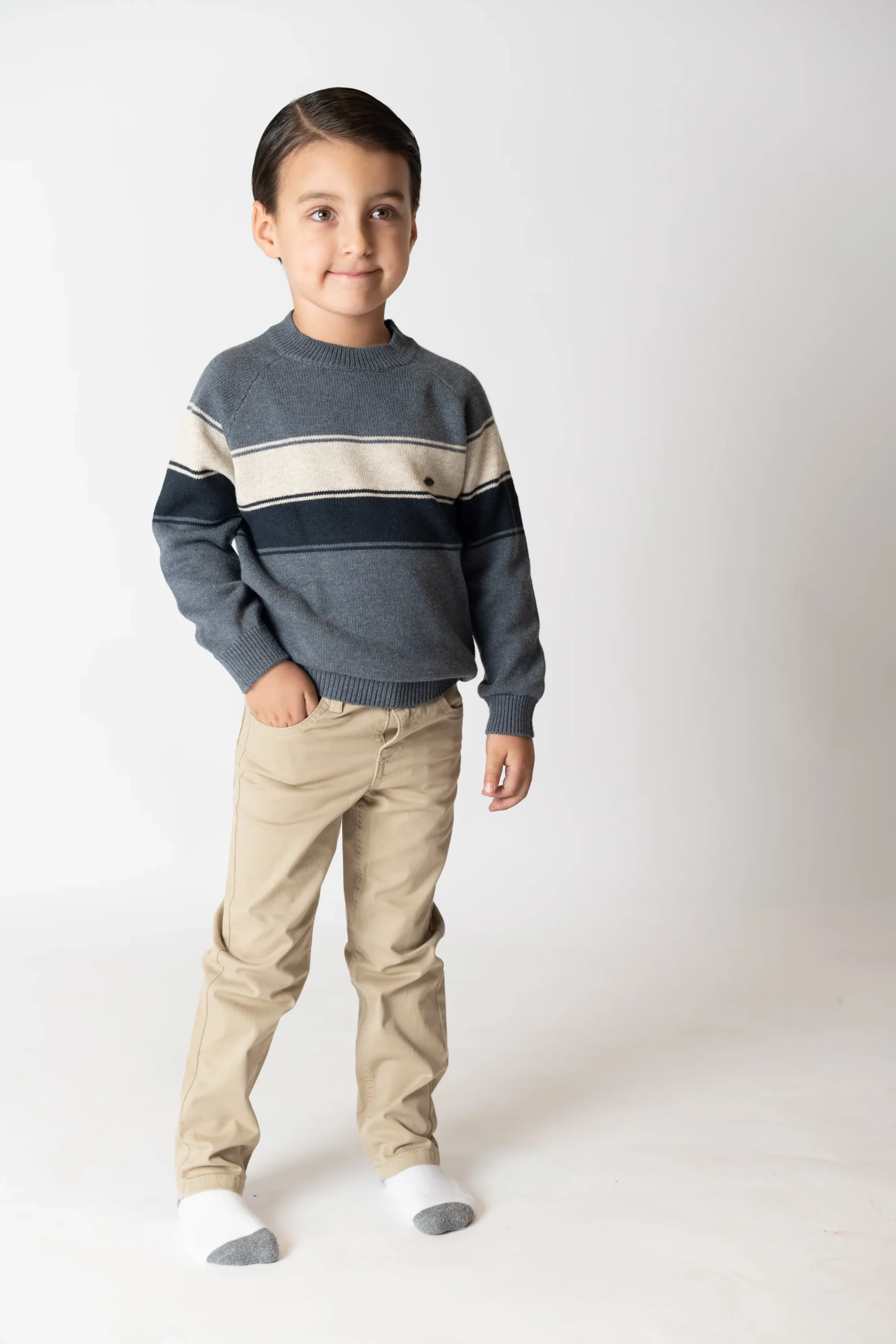 Sueter bandas acero - Imagen 4