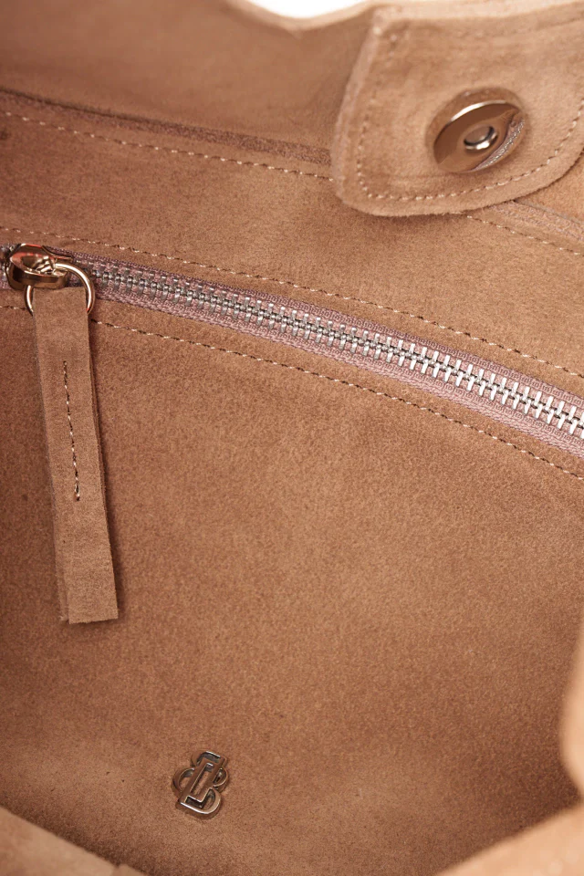 BOLSO GAIA | ANTE BEIGE - Imagen 4