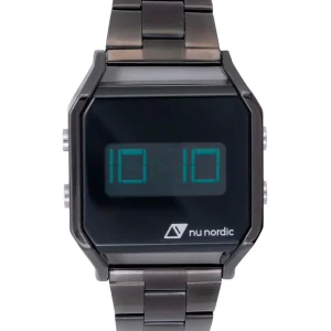 Reloj Nu Nordic Digital Caja Octagonal Extensible Metal Para Caballero