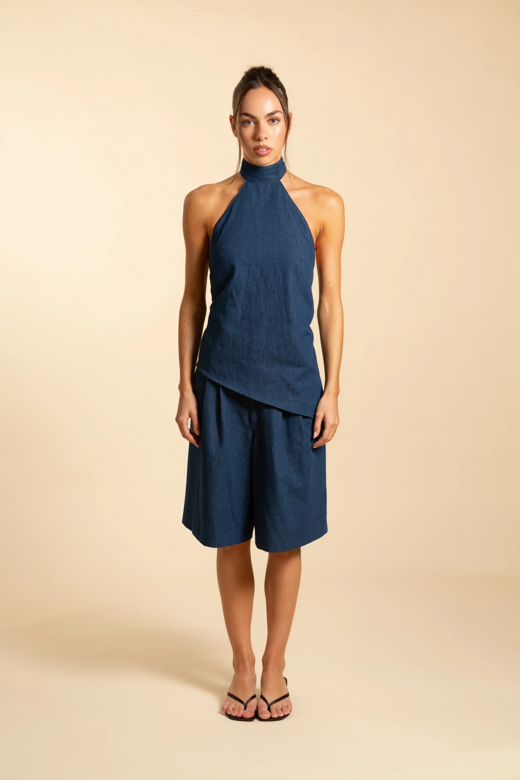 TOP HALTER | DENIM - Imagen 4