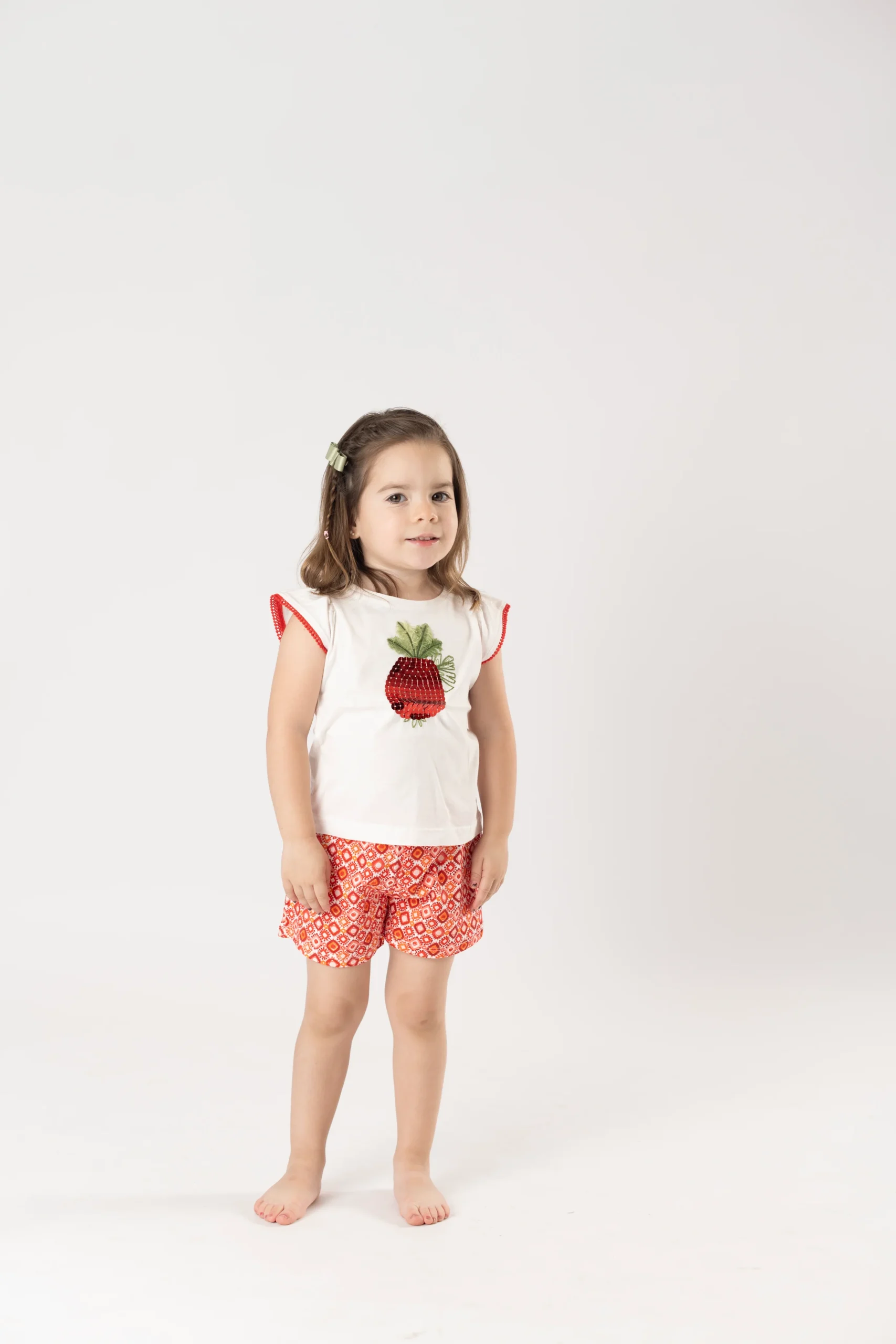 Conj. short estampado piña granadina - Imagen 8