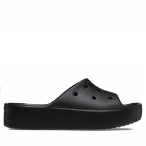 CROCS CLASSIC PLATFORM SLIDE 208180 NEGRO -44372