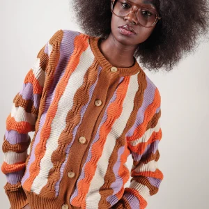 JERSEY ACARAMELADO LILA & CAMEL