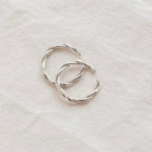 ANILLO TRENZADO | PLATA