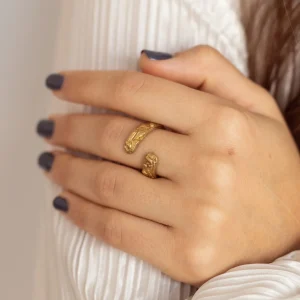 ANILLO TWIST PICASSO | BRONCE