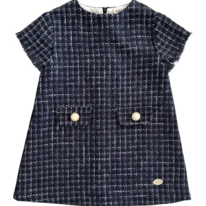 VESTIDO INFANTIL "DERBY" MARINO