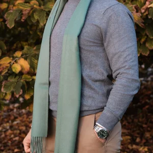 BUFANDA LISA FROST GREEN