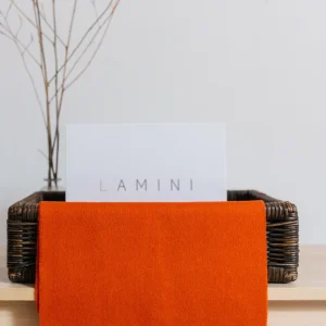 BUFANDA LISA MANDARIN ORANGE