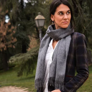 BUFANDA LISA MEDIUM GREY