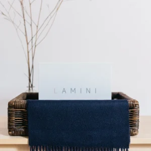 BUFANDA LISA NAVY BLUE