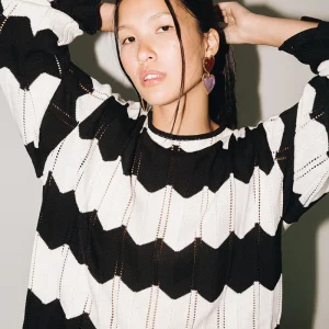 ZOG SWEATER | BLACK & WHITE