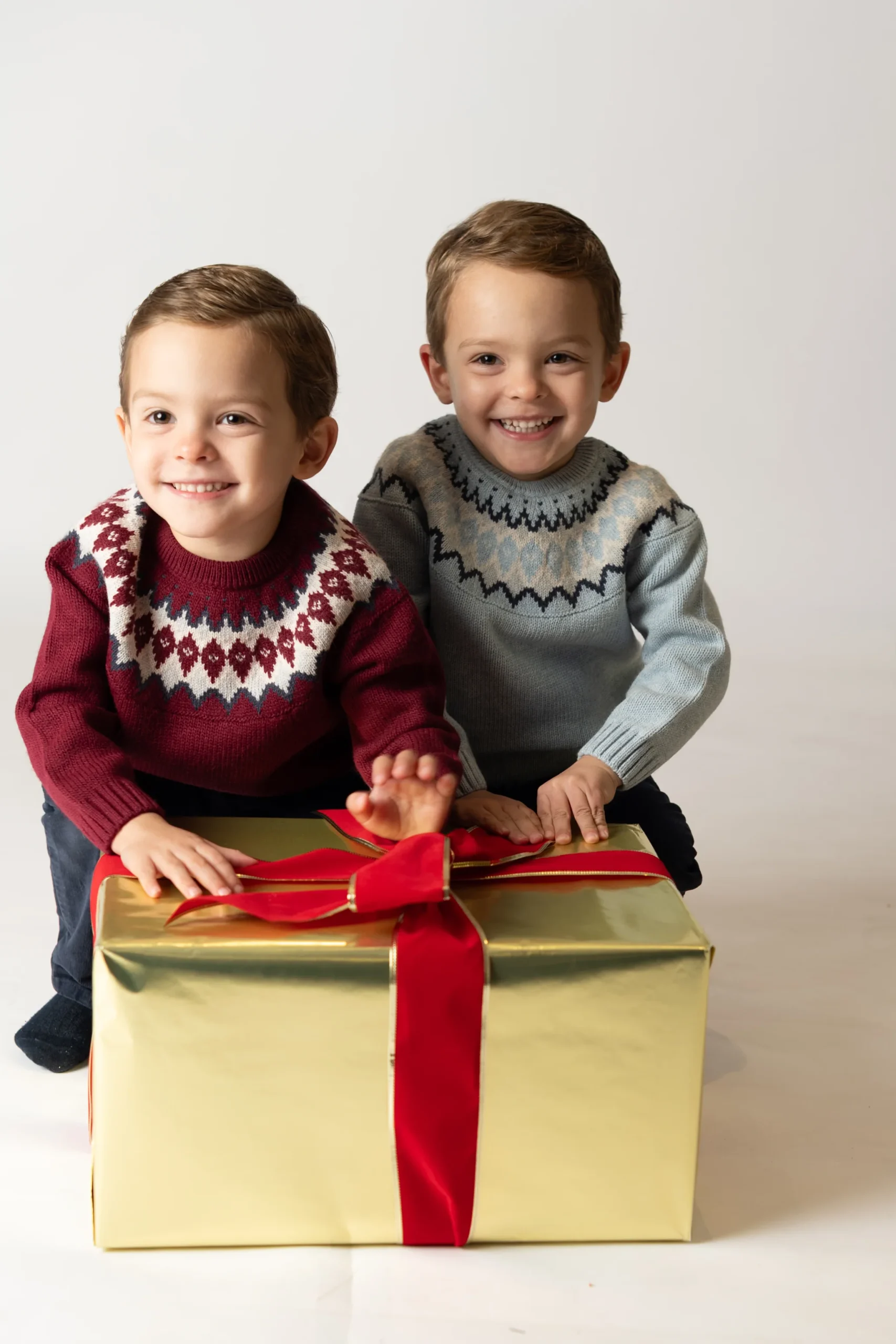 JERSEY JACQUARD "SHERWOOD" BURDEOS - Imagen 6