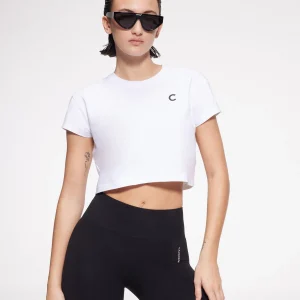 CAMISETA EVERYDAY CROP | BLANCO