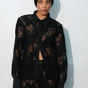 CAMISA PERLA | NEGRA