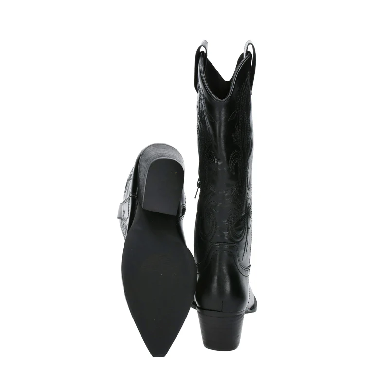 CORINA BOTA COWBOY M5810 NEGRE -52116 - Imagen 4