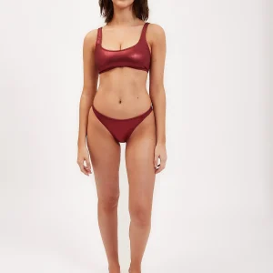 BIKINI KATE BORDO GLITTER