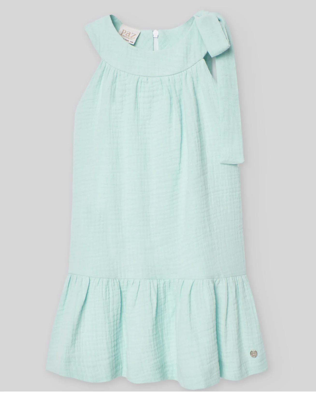 VESTIDO INFANTIL "CLAVEL" VERDE