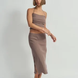 VESTIDO CALA | CHOCOLATE