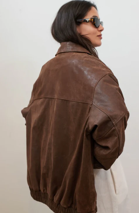 JACKET BOMBER | MARRON