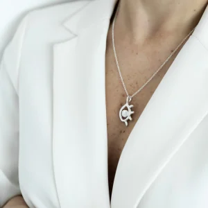 COLGANTE OJITO PROTECTOR | PLATA