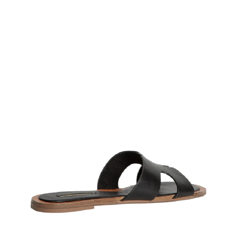 Corina Sandalia Plana M5470 Negro -50306 - Imagen 3