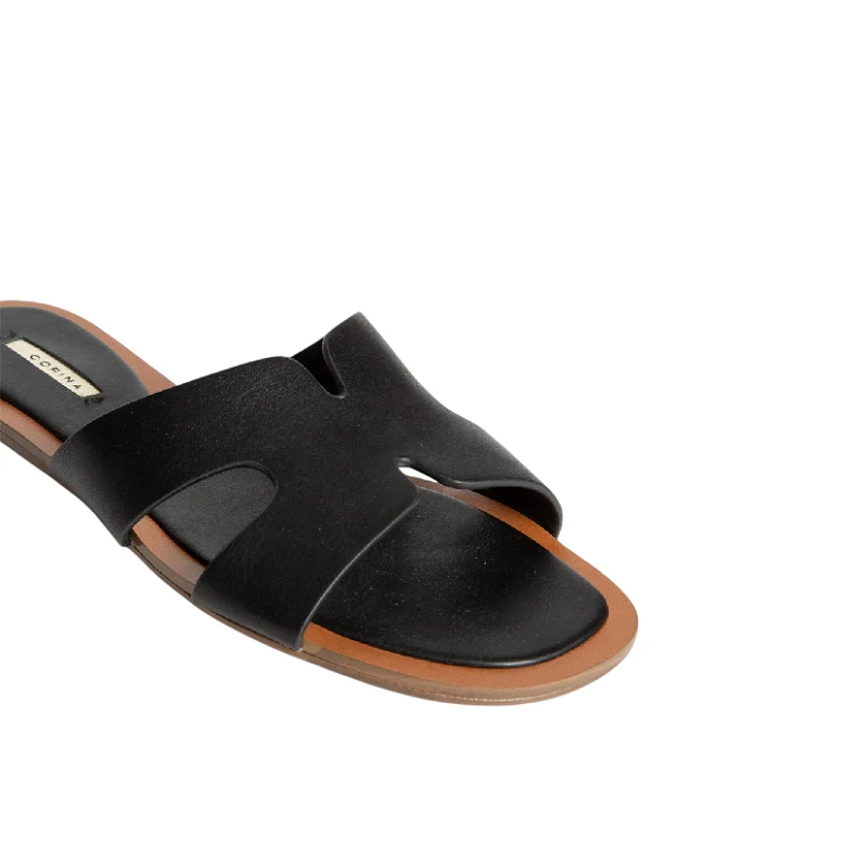 Corina Sandalia Plana M5470 Negro -50306 - Imagen 5