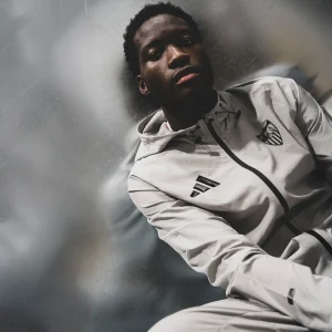 Sudadera adulto con capucha Sevilla FC 25/26 gris