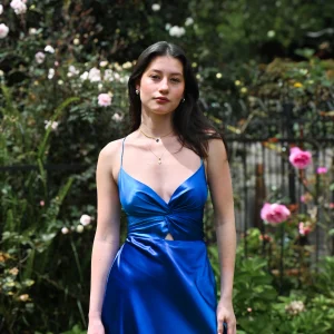 Vestido Luna - Azul Oscuro