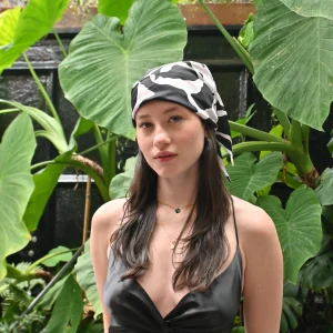 Pañoleta Negro & Beige