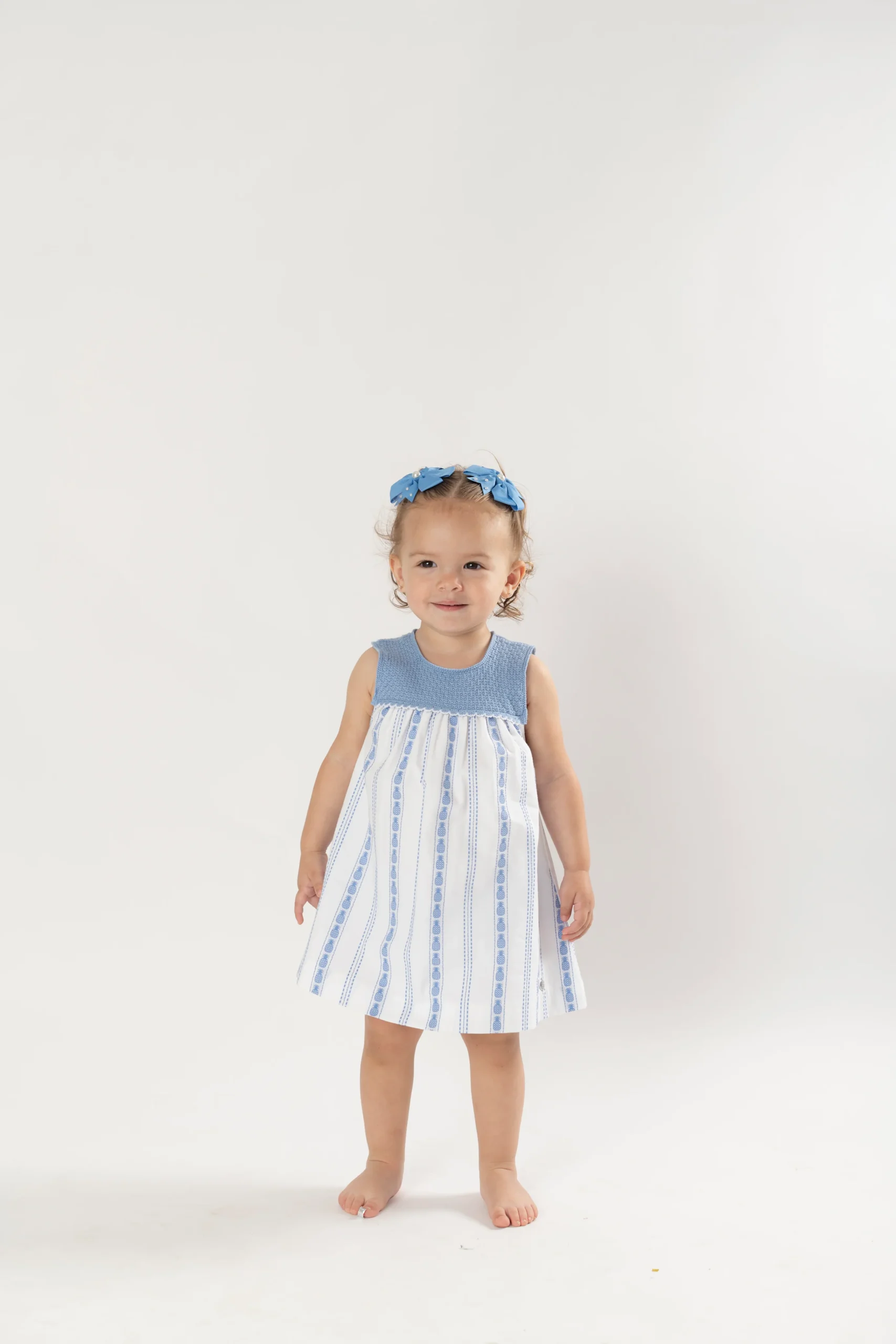 VESTIDO PTO/TELA "DORNA" - Imagen 5