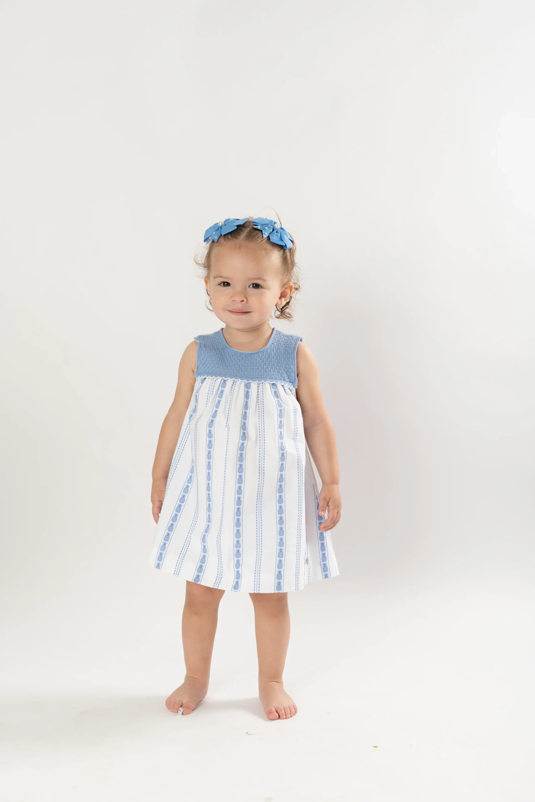 VESTIDO PTO/TELA "DORNA" - Imagen 4