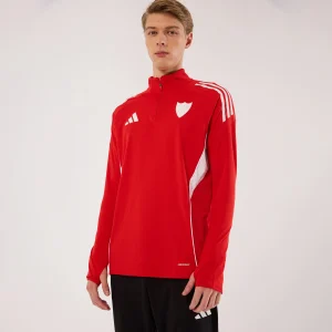 Sudadera adulto entrenamiento Sevilla FC 25/26 roja