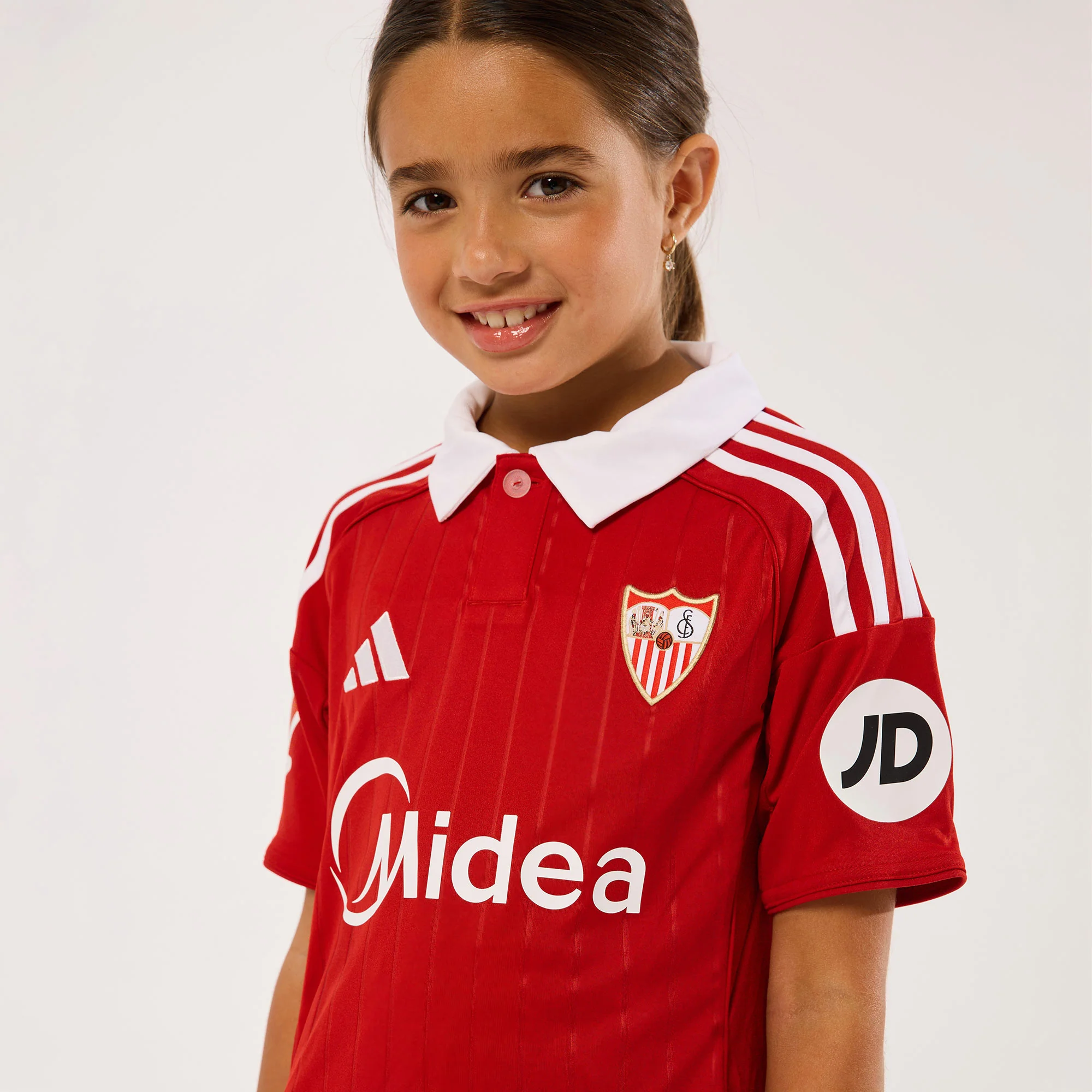 Camiseta niño 2ª Sevilla FC 25/26 roja - Imagen 6