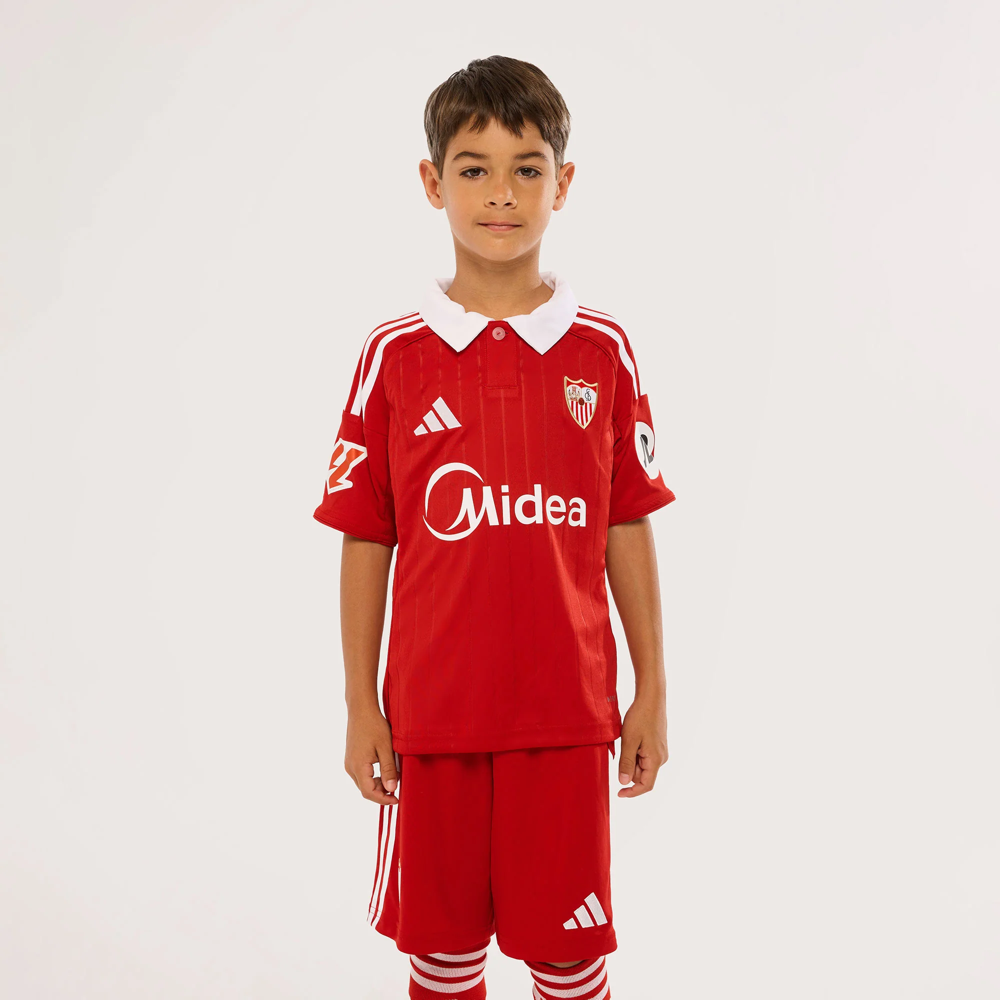 Camiseta niño 2ª Sevilla FC 25/26 roja - Imagen 5