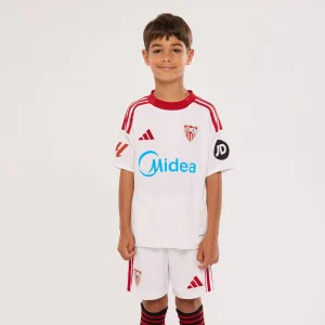Personalización para Camiseta niño 1ª Sevilla FC 25/26 blanca 12 / White