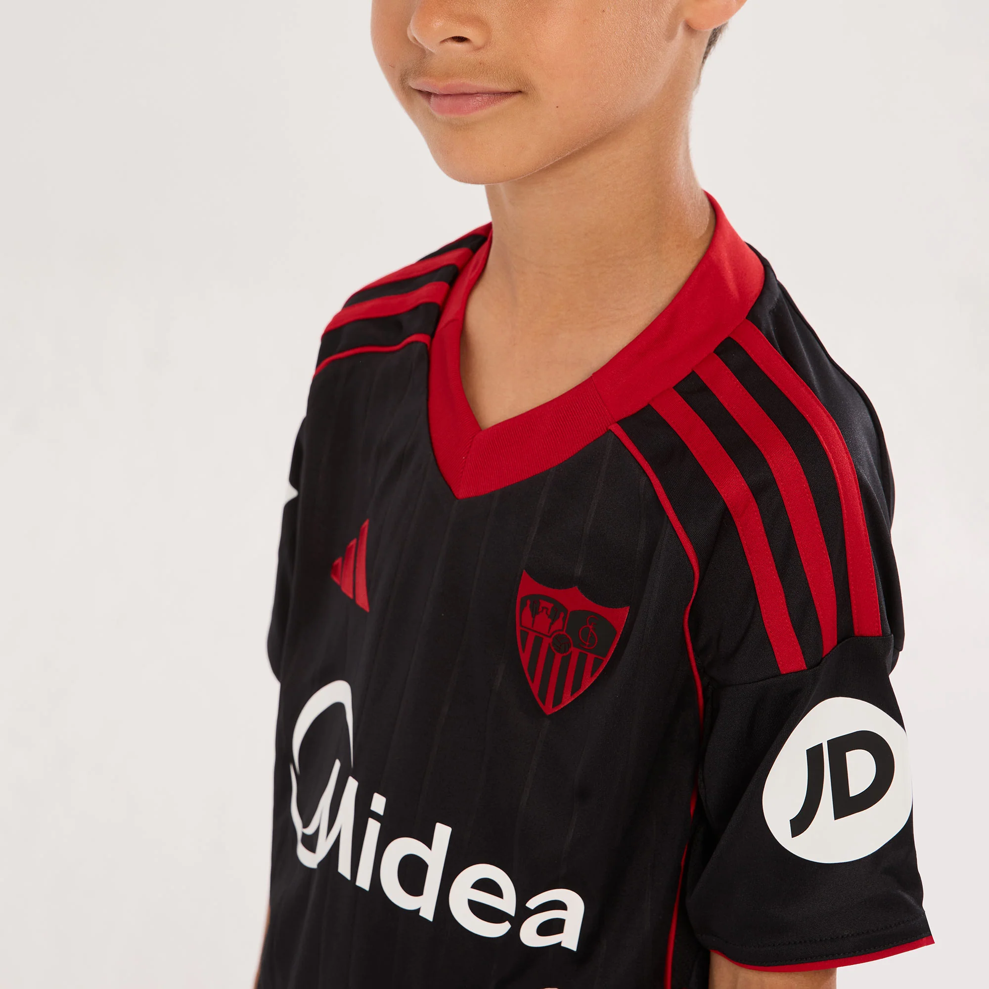 Camiseta niño 3ª Sevilla FC 25/26 negra - Imagen 4