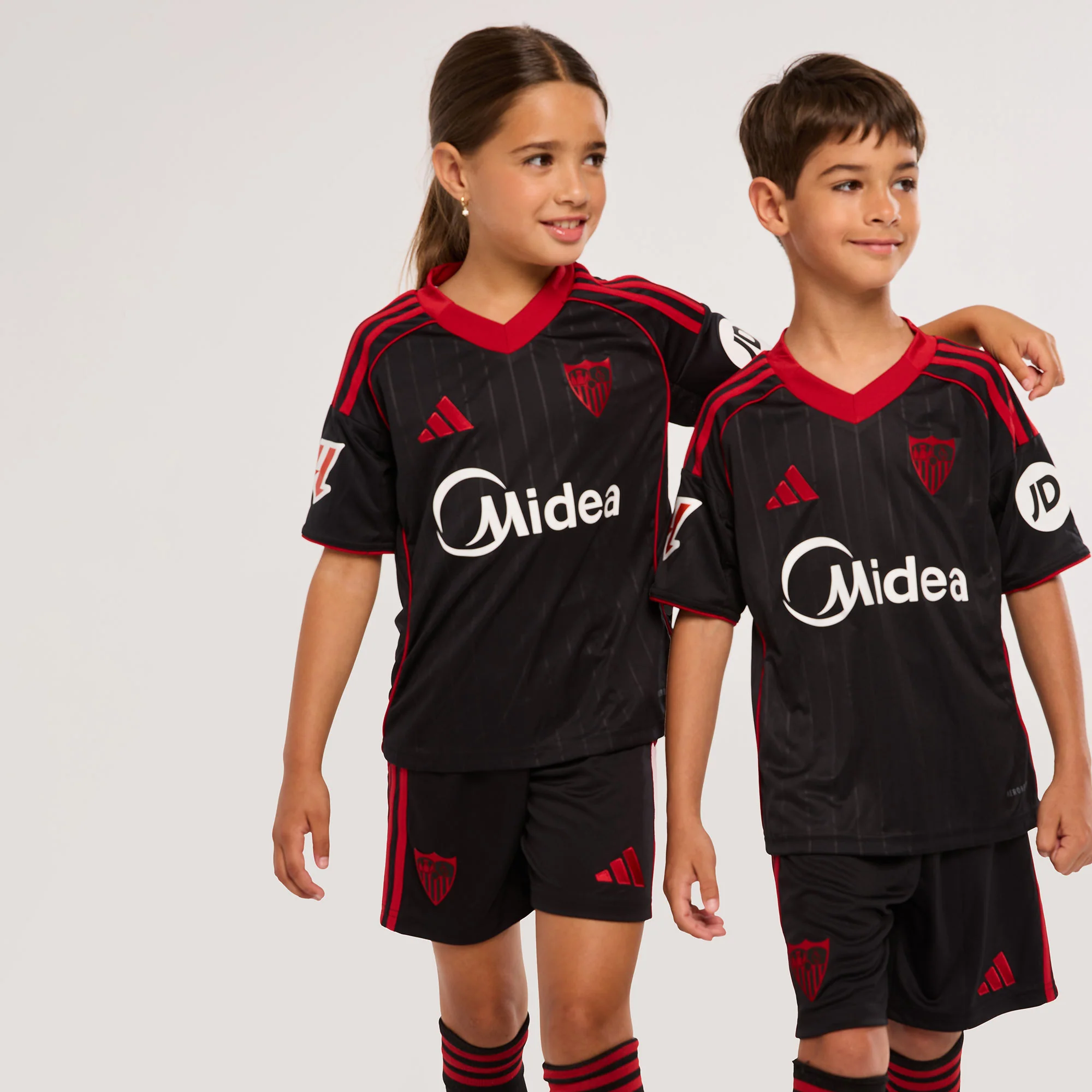 Camiseta niño 3ª Sevilla FC 25/26 negra - Imagen 3