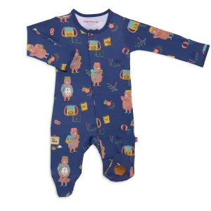 First Class organic cotton magnetic footie