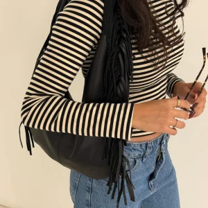 BOLSO GAIA TEXAS | NEGRO