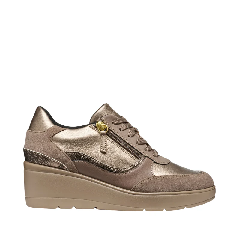 Geox D Ilde A - Gbk Perl.+Scamoscia D46RAA*0AJ22 Taupe -51643